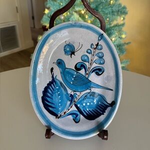 Tonala Decorative Plate from Mexico